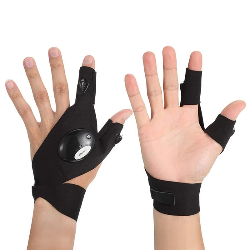 Guantes Impermeables Con Luces Led
