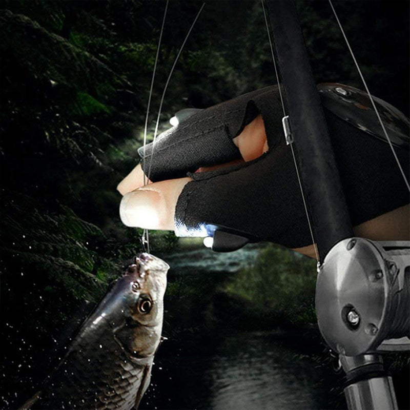 Guantes Impermeables Con Luces Led