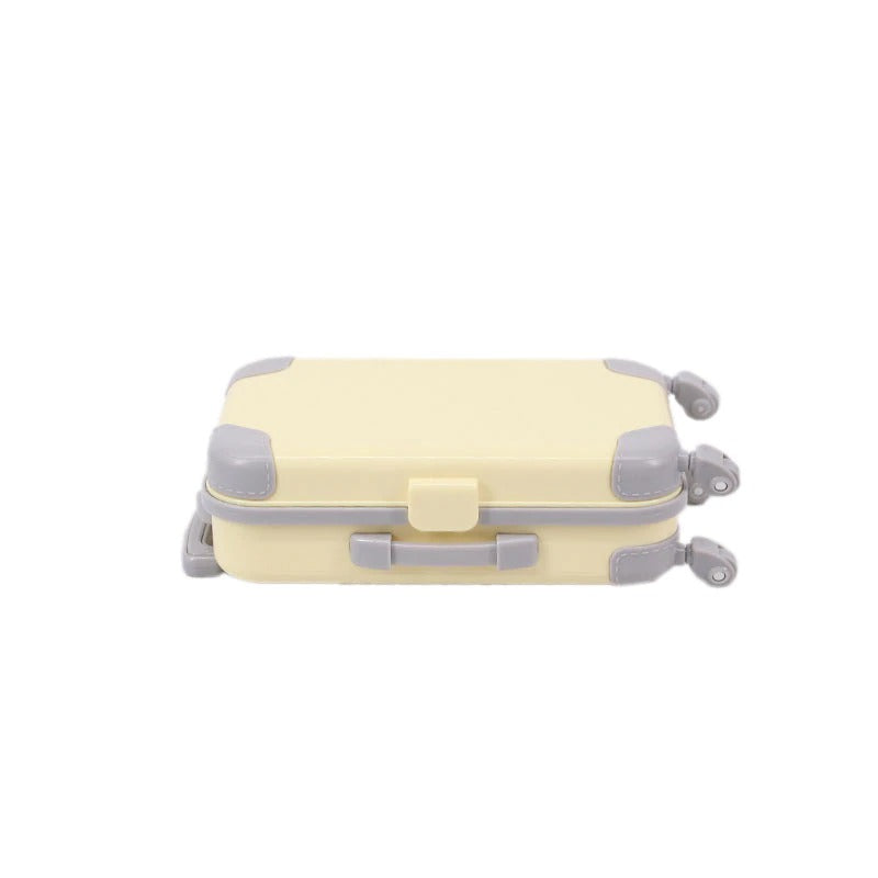 Fun & durable 18-inch doll travel suitcase, a perfect accessory for kids' imaginative doll play.