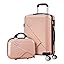 Modern design 2-piece hard shell luggage set, ideal for stylish and secure travel with TSA lock & spinner wheels.