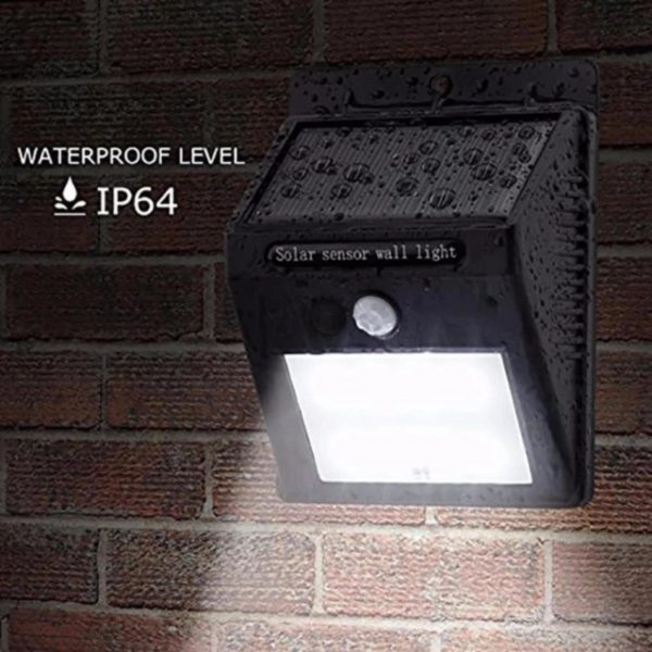 Versatile 5-pack solar LED wall lights for outdoor spaces. Ideal for garden, patio, driveway & security.