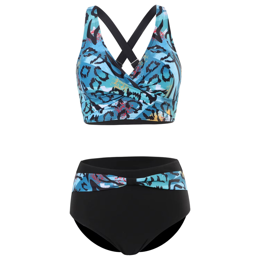 Women's Multicolored Bikini Set | Flattering Summer Swimwear