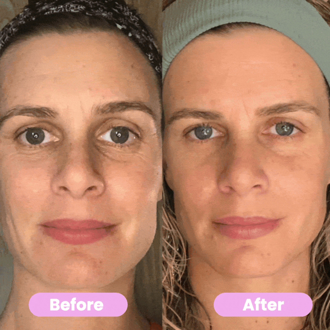 Multi-functional 7-in-1 LED skincare tool for facial massage, firming, and rejuvenation.