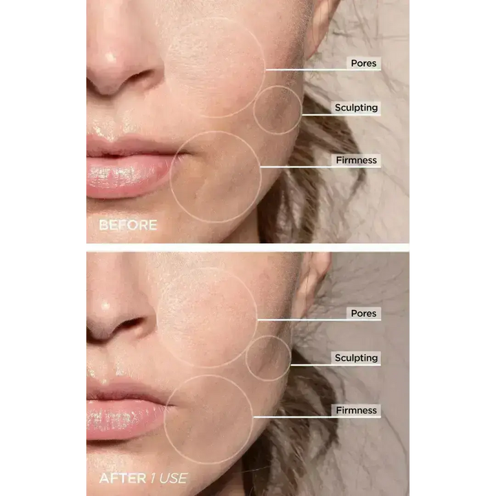 Sleek 7-in-1 LED facial sculptor for firming, anti-aging, and improving skin elasticity.