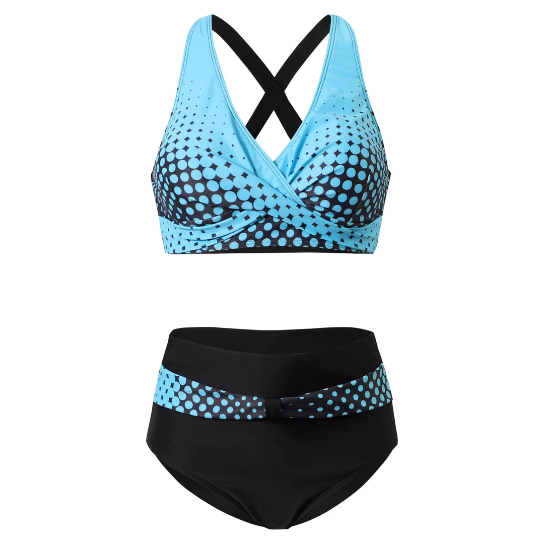 Women's Multicolored Bikini Set | Flattering Summer Swimwear