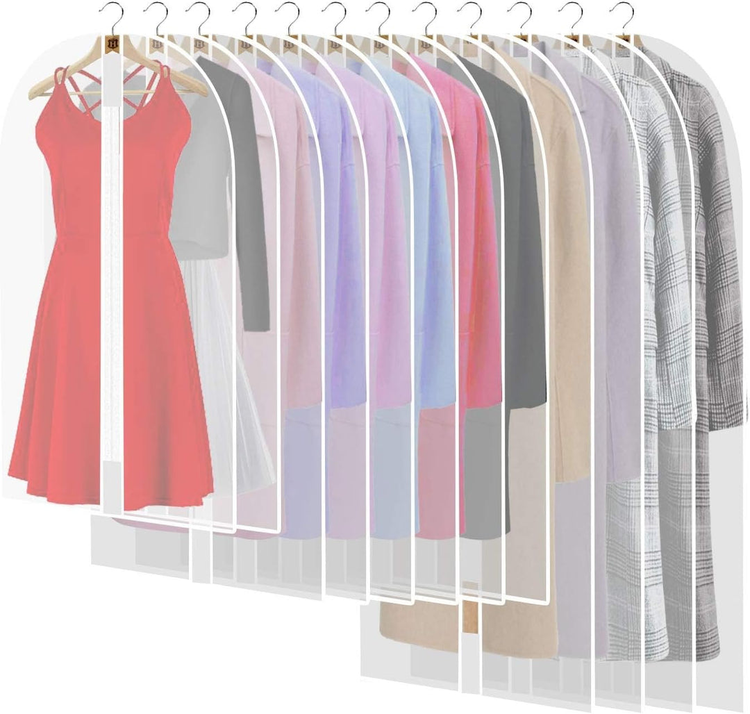 71-inch extra-long garment bag for wedding gowns & formalwear protection.
