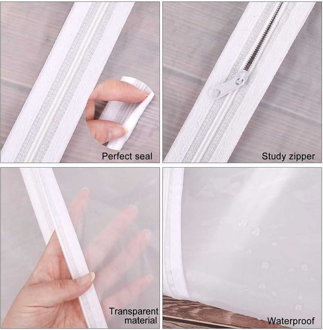 Wedding dress travel bag, 71-inch extra-long protection.