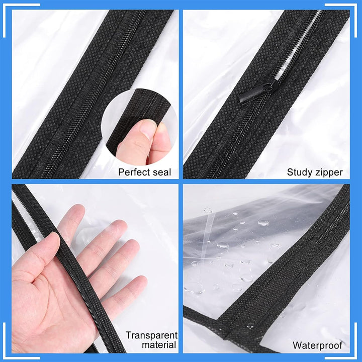Durable 71-inch extra-long formalwear storage and travel bag.