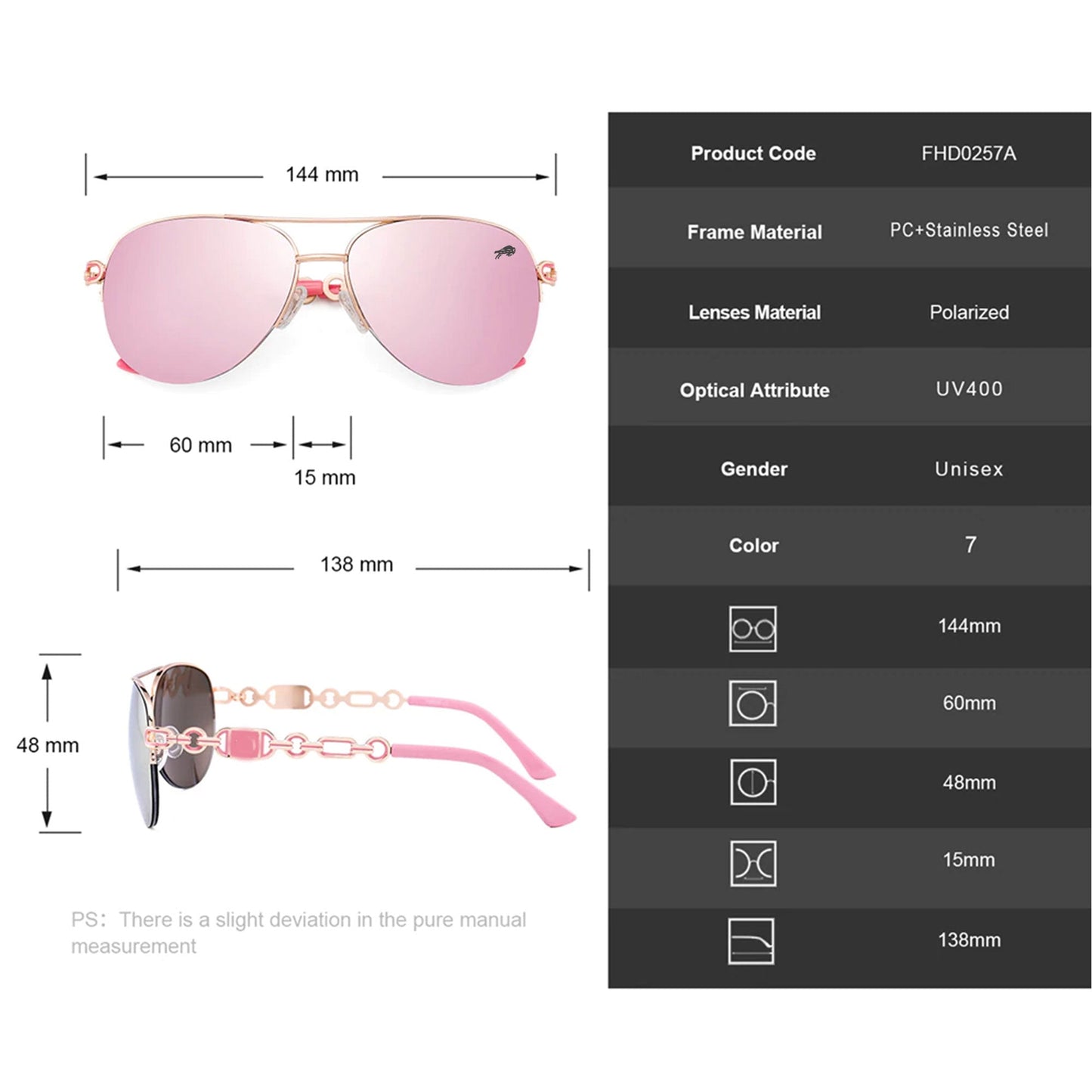 Gafas polarizadas BUBI para mujer Ver 10 NF