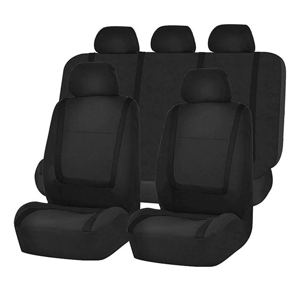 Breathable 9-piece universal car seat covers. Comfort & full seat protection for your auto interior.