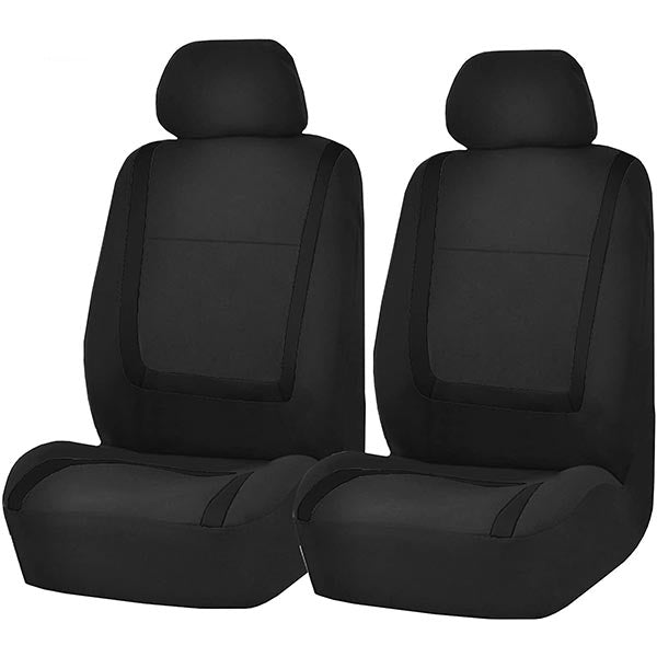 Breathable universal car seat covers, 9-piece set. Enhances driver comfort & vehicle interior upgrade.