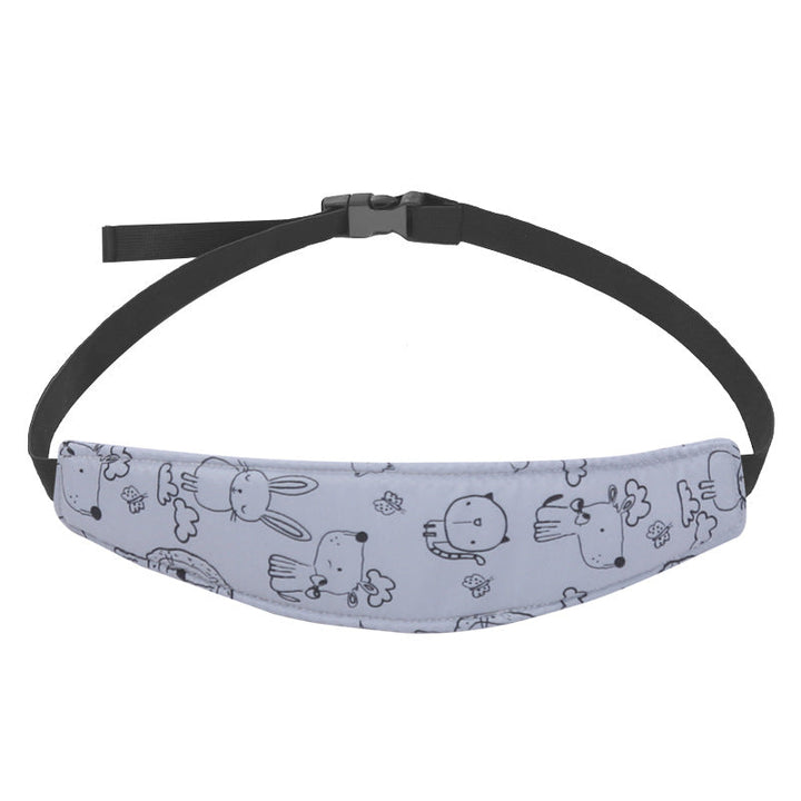 A versatile car seat head support cushion, perfect for keeping a child's head stable and comfortable on long trips.