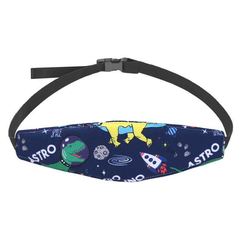 Toddler travel accessory: an adjustable car seat head support, promoting better sleep and car comfort for kids.