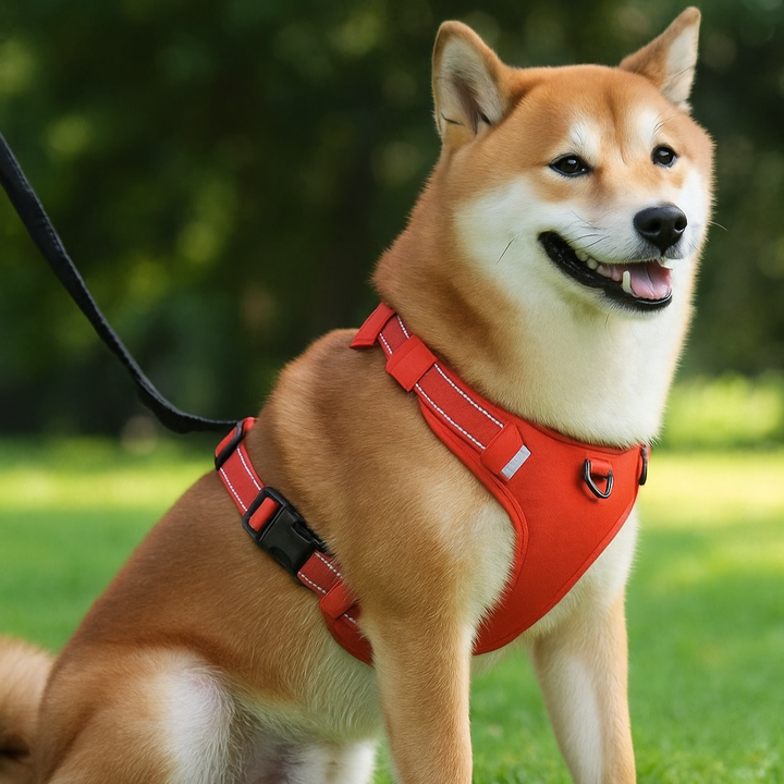 ActivePup durable dog harness for comfortable, safe walks; adjustable for all sizes.