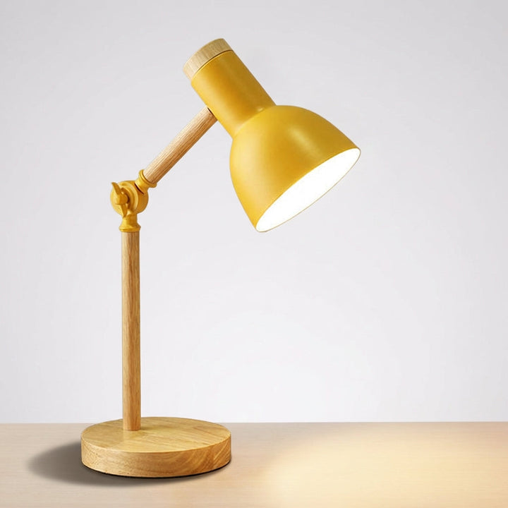 Arclume minimalist black desk lamp with adjustable arm, ideal for task lighting and reading in any office