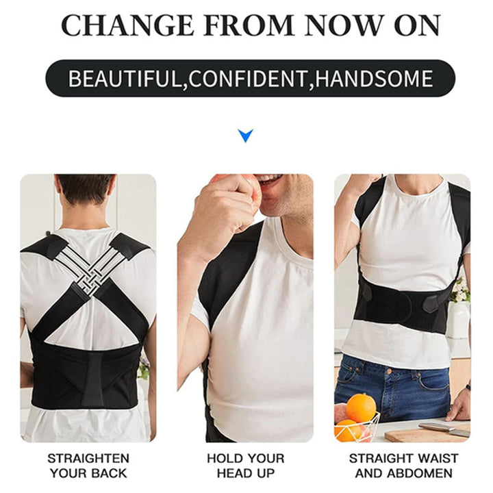 Kids' breathable posture corrector, comfortable for school and daily activities