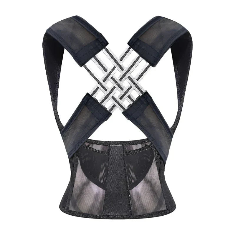 Spinal health back support for women & children, a breathable and adjustable solution