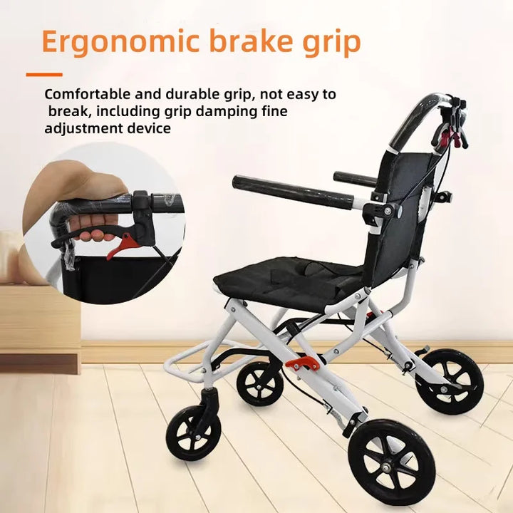 Lightweight Aeris wheelchair for disability support, featuring comfortable seating and sturdy aluminum frame