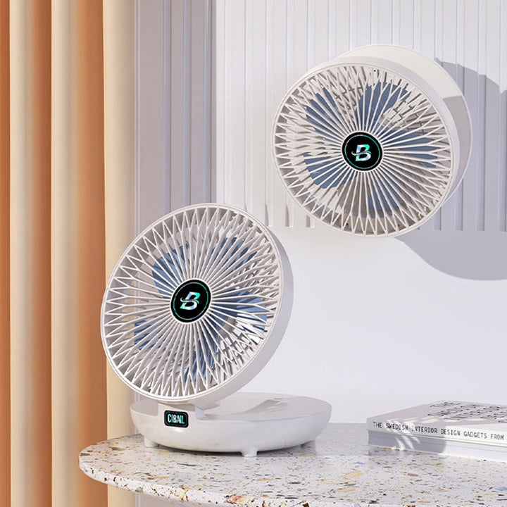 AirFlowPro portable table fan for personal cooling. Ideal quiet desk fan for home office & summer use.