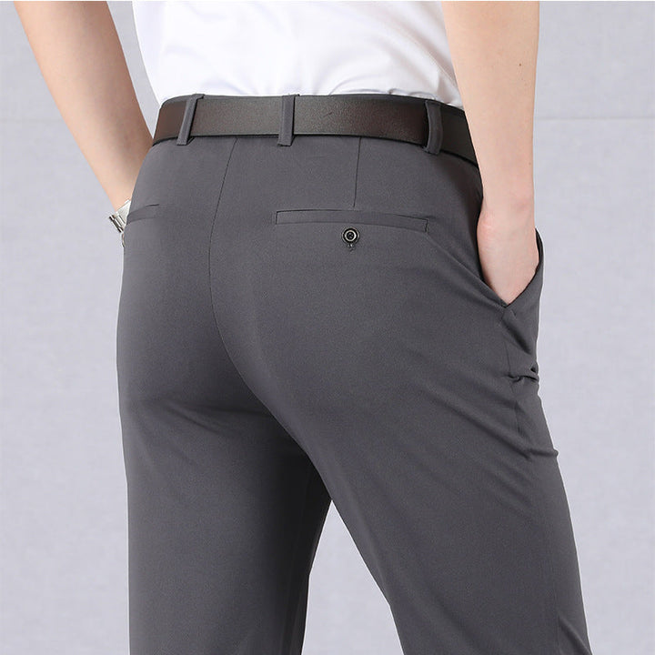 Alex men's stylish stretch trousers, designed for ultimate comfort and versatile everyday wear. Perfect menswear.