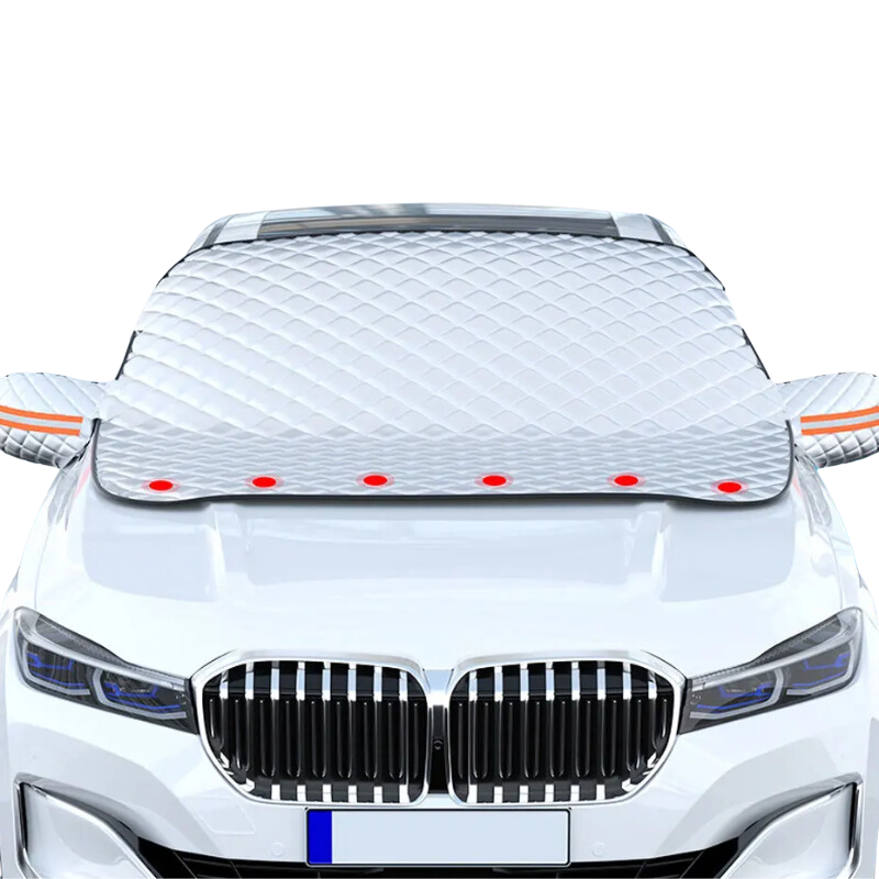 FrostGuardia magnetic car windscreen cover; all-weather frost, snow, sun, UV protection.