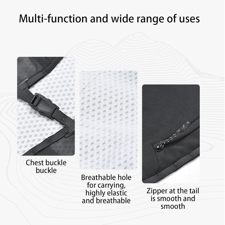 Lightweight hydration pack, Alvory unisex vest for marathon runners