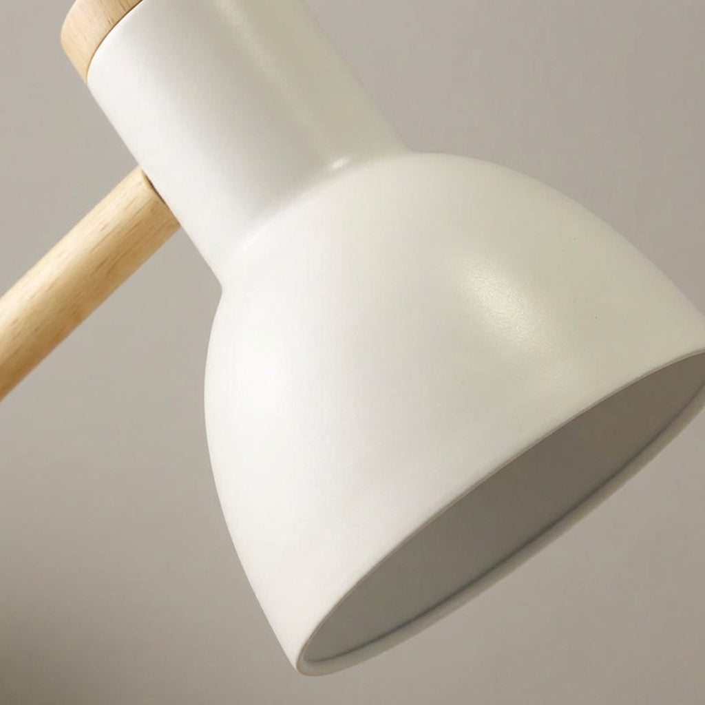 Modern adjustable angled task lamp from Arclume, perfect for minimalist home office or studio environments