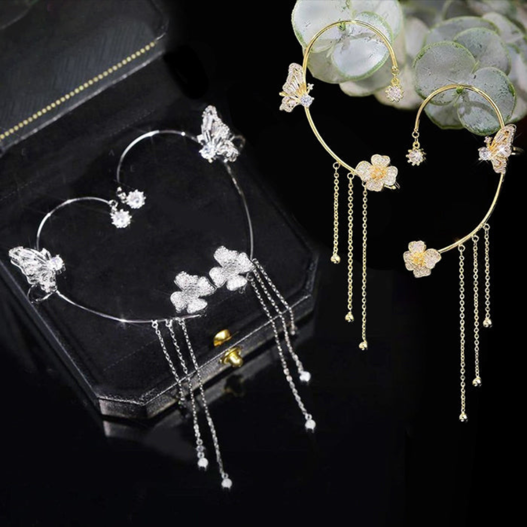 Aurelia delicate butterfly earrings, a perfect gift for women who love unique jewelry