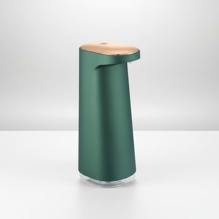 Automatic dispenser for foam soap, touchless, enhancing hygiene in any bathroom
