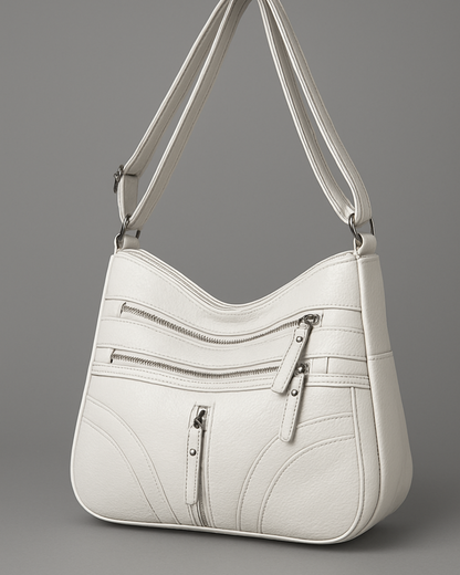 Bolso bandolera rosa claro para mujer, ideal para organizar, estilo primavera