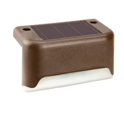 Wireless automatic solar garden pathway light, waterproof ABS for outdoor patios.