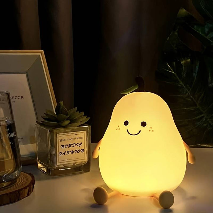 Portable SweetDreams LED Night Light, ideal children's lamp for gentle sleep aid & baby room comfort.