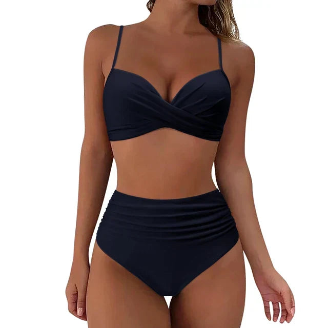 Quick-dry women's Mila bikini bottom, ensuring comfort & poolside confidence.