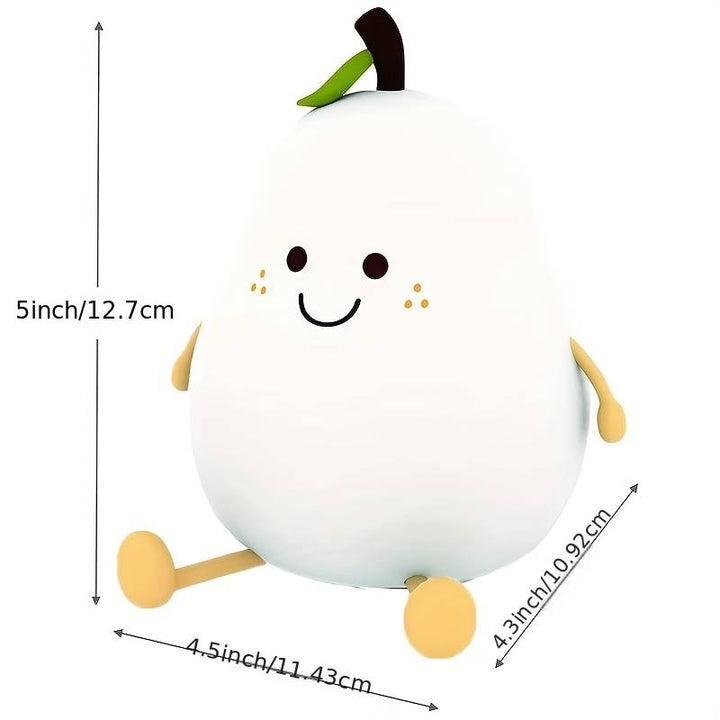 Soft GlowBerry Sleep Buddy night light, creating a peaceful kids' room ambiance, a perfect sleep aid.