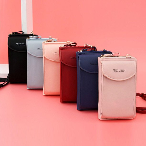 Women's sleek compact PU leather crossbody bag, adjustable strap for a personalized fit.
