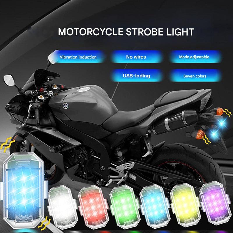 Weatherproof ColorBeam LED safety & strobe light, versatile for emergency, bike & outdoor use.