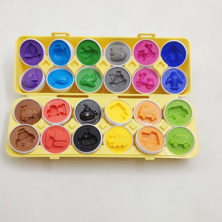 Durable educational toy eggs for countless hours of shape & color matching; preschool fun.