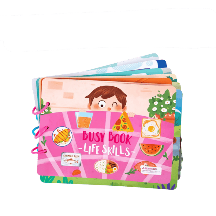 Children's interactive sensory book, 'Luna,' for early learning, exploration, and engaging developmental play.