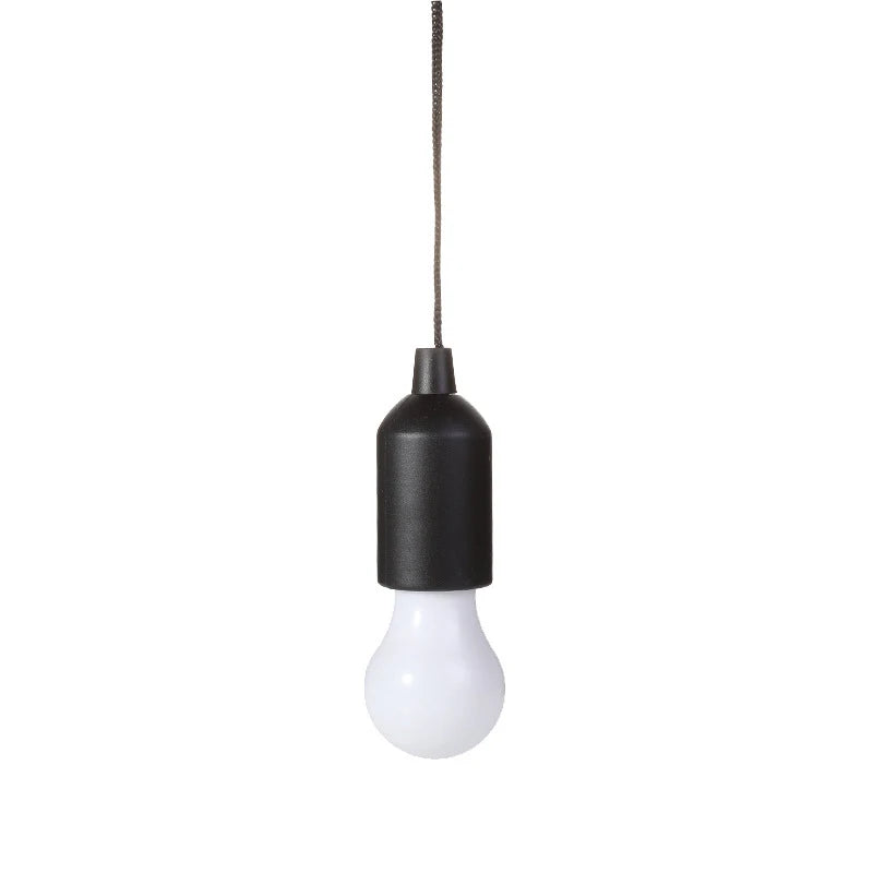 Durable ChromaGlow portable LED lamp, colorful light for camping gear, patio, or indoor use.