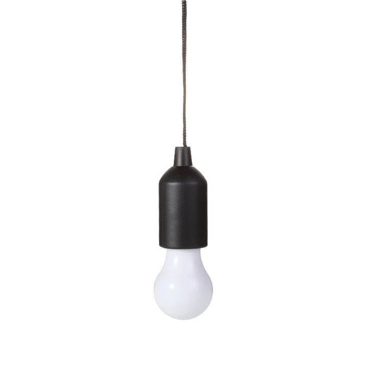 Durable ChromaGlow portable LED lamp, colorful light for camping gear, patio, or indoor use.