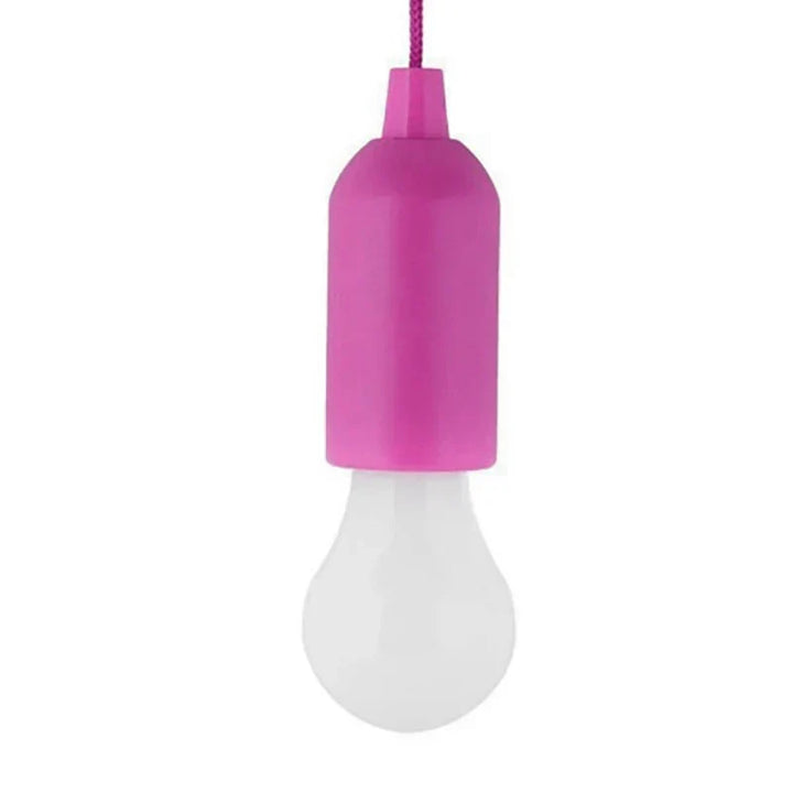 Colorful LED pendant lamp, ChromaGlow, ambient lighting, portable, ideal for outdoor & indoor spaces.