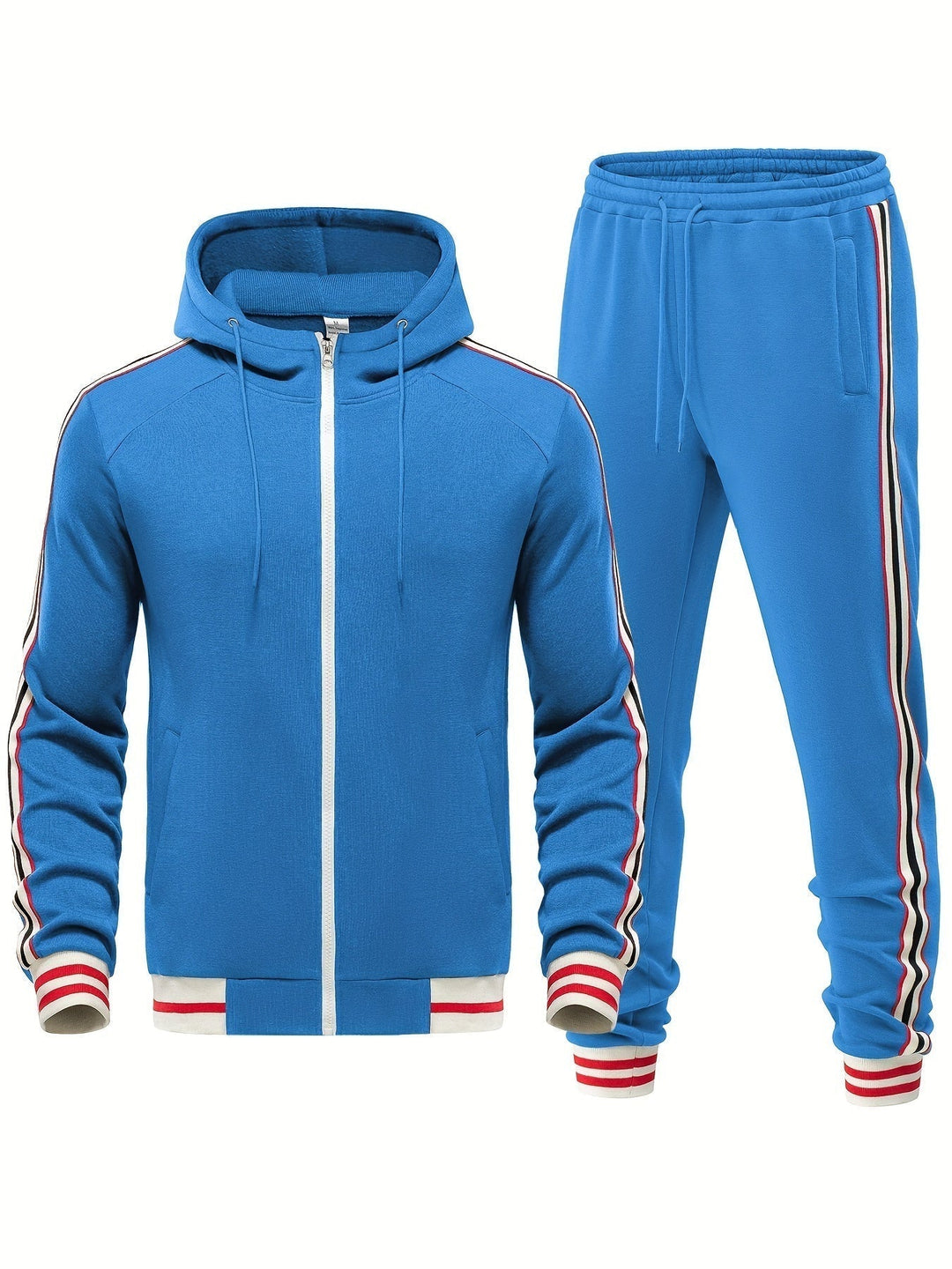 Men's comfortable athletic tracksuit, a perfect active outfit for workouts or relaxed casual wear. Damon model.