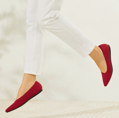 Comfortable women's Mila ballerinas for spring & summer. Perfect breathable slip-on flats.