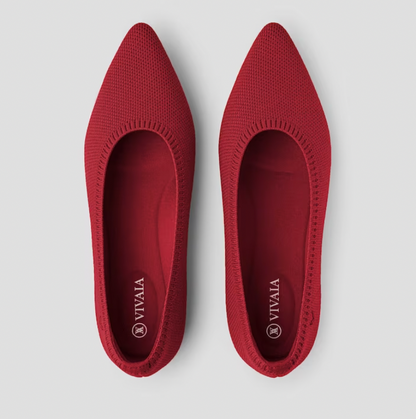 Stylish women's spring flats: Mila comfort ballerinas. Ideal for casual everyday wear.