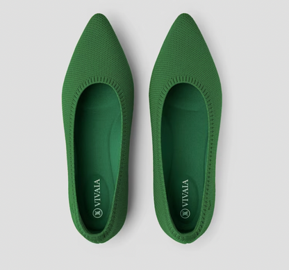 Chic ladies' spring ballerinas, Mila. Comfortable, breathable, and perfect for casual wear.