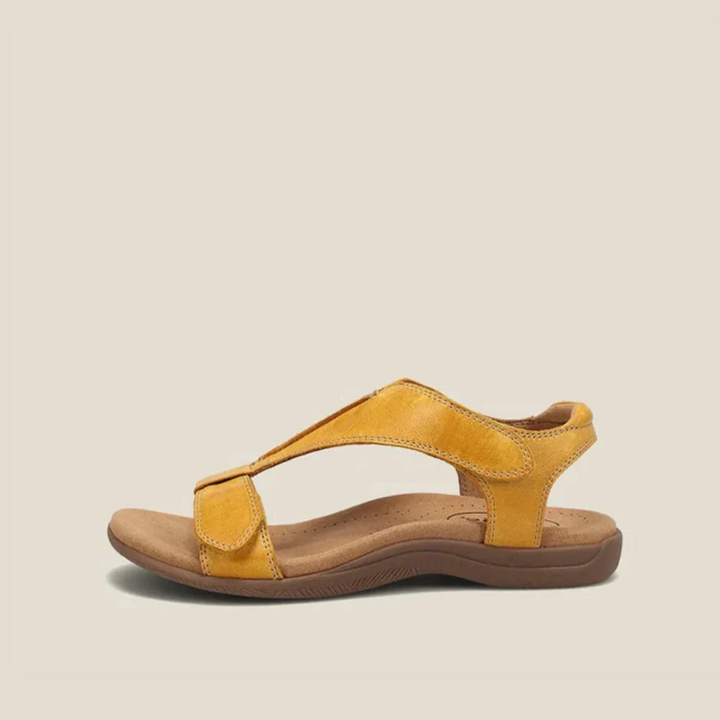 Women's vacation-ready summer sandals with adjustable straps, offering lightweight and comfortable fit.