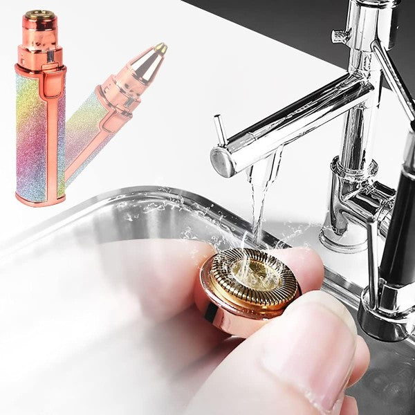 Accurate eyebrow trimmer for precise shaping & grooming. Portable beauty tool for flawless brows.