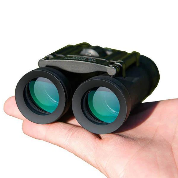 Compact 40x22 HD binoculars for outdoor adventures, hunting, and travel, with wide-angle optics.