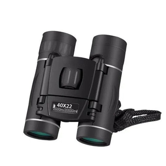 Norvion military-grade compact HD binoculars, 40x22 magnification, ideal for sports and hunting.