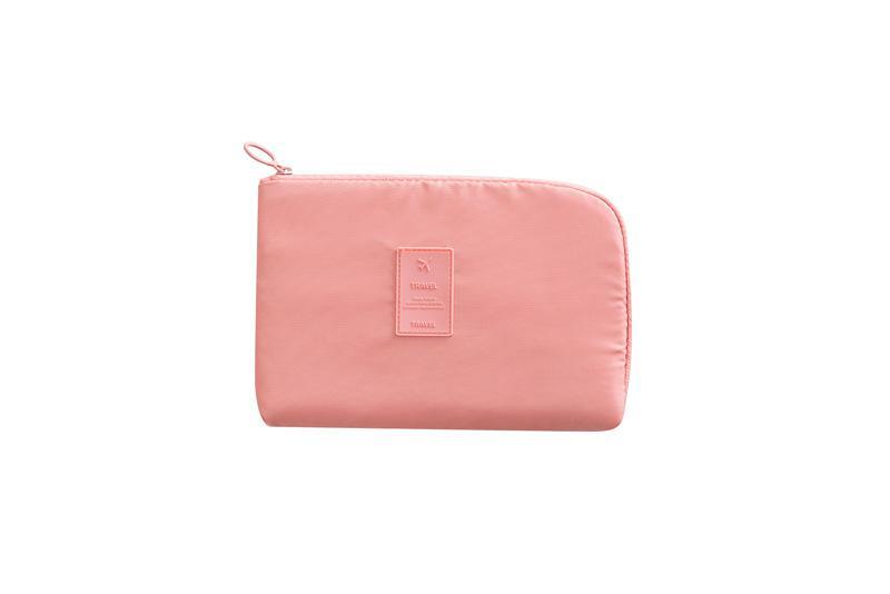 Durable waterproof electronics organizer, cactus, protecting gadgets & cables for travel.